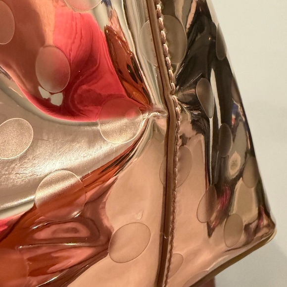 Kate Spade Gold Polka Dot Tote Bag - Picture 12 of 12